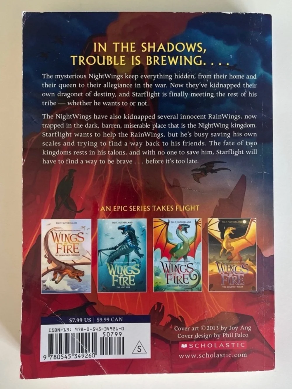 Wings of Fire Tui T. Sutherland Guide to the Dragon World Lost Heir Dark Secret